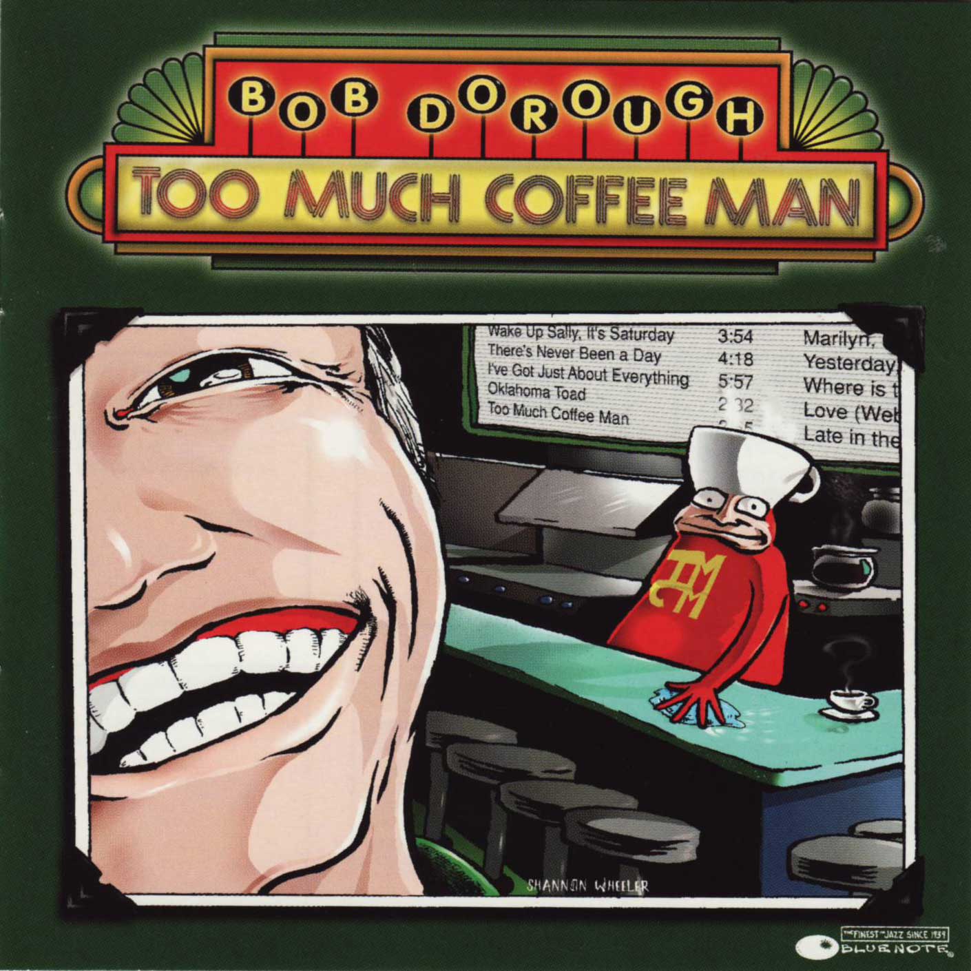 Too Much Coffee Man